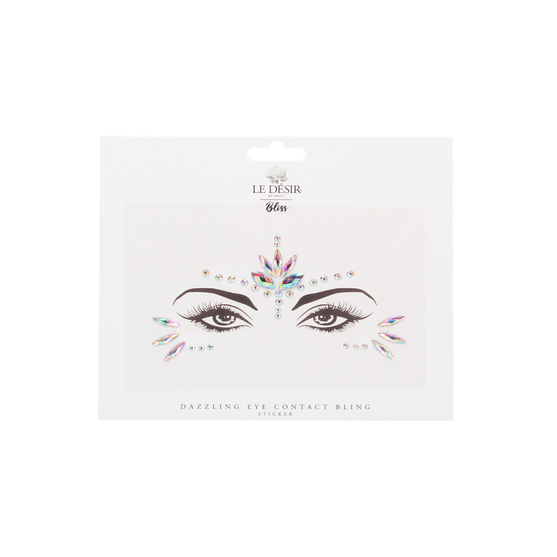 Dazzling Eye Contact Bling Sticker