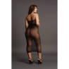 High Neck Dress - Plus Size