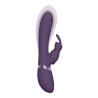 Taka - Inflatable and Vibrating Rabbit Vibrator - Purple