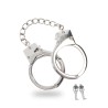 Taboom Bondage Essentials Silver Plated BDSM Handcuffs