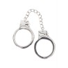 Taboom Bondage Essentials Silver Plated BDSM Handcuffs