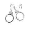 Taboom Bondage Essentials Silver Plated BDSM Handcuffs