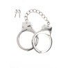 Taboom Bondage Essentials Silver Plated BDSM Handcuffs