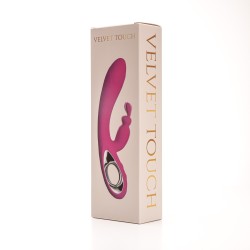 Velvet Touch wibrator silikonowy typ króliczek ładowany usb różowy