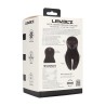 Digital Vibrating Silicone Penis Head Stimulator with Tentacles - Black