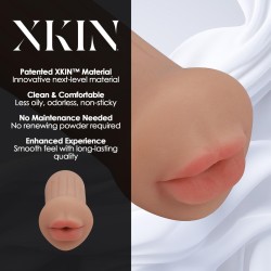 Raw - The Grip - TPE Small Masturbator - 137g - Tan