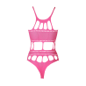 Body with Grecian Neckline - One Size - Neon Pink