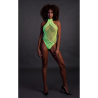 Body with Halter Neck - One Size - Neon Green