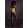 Body with Halter Neck - One Size - Neon Green