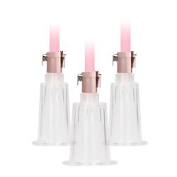 Clitoral  Nipple Pump Set Medium - Large