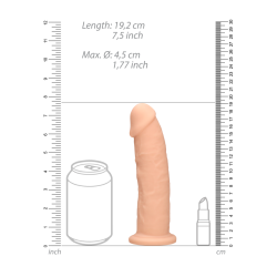Silicone Dildo without Balls - 8 / 20 cm
