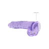 Realistic Dildo with Balls - 9 / 23 cm
