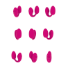Aika - Pulse Wave  Vibrating Love Egg - Pink