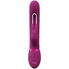 Mika - Triple Motor - Vibrating Rabbit with Innovative G-Spot Flapping Stimulator - Pink