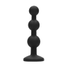 Silicone Beaded Diamond Butt Plug