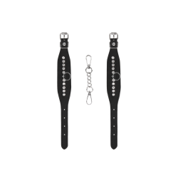 Diamond Studded Wrist Cuffs