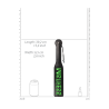 Mistress Paddle - Glow in the Dark - Neon Green