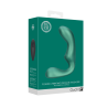Pointed Vibrating Prostate Massager with Remote Control - Metallic Green