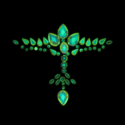 Body Jewelry Stickers - Chest