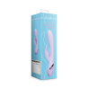Smooth Silicone Rabbit Vibrator - Digital Lavender