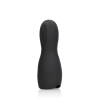 Vibrating Masturbator Sleeve - Licorice Black