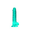 Realistic Dildo with Balls - 7 / 17 cm