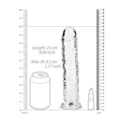 Straight Realistic Dildo with Suction Cup - 9'' / 23