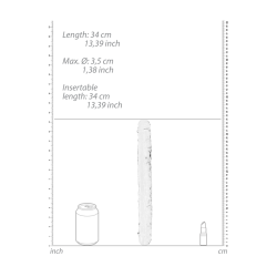 Realistic Double Dong - 13'' / 34 cm