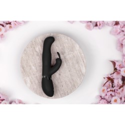 Izara - Rotating Beads Rabbit Vibrator - Black