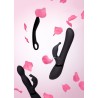 Niva - Rotating Rabbit Vibrator - Black