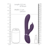 Aimi - Pulse Wave  Vibrating G-Spot Rabbit - Purple