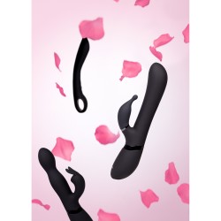 Chou - G-Spot Rabbit  Clitoral Stimulator - Black