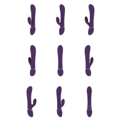 Etsu - Pulse Wave G-Spot Rabbit  Clitoral Stimulator - Purple