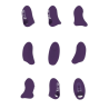Hana - Pulse Wave Finger Vibrator - Purple