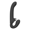 Satu - Pulse-Wave and Vibrating Strapless Strapon - Black