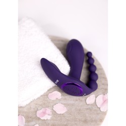 Kata - Pulse Wave  Vibrating Double Penetration Vibrator - Purple