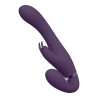Suki - Vibrating Strapless Strap-on Rabbit - Purple