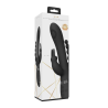 Rini - Pulse Wave  Vibrating Double Penetration Rabbit - Black