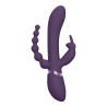 Rini - Pulse Wave  Vibrating Double Penetration Rabbit - Purple