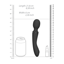 Nami - Pulse Wave  Vibrating Wand - Black