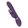 Taka - Inflatable and Vibrating Rabbit Vibrator - Purple