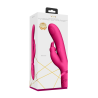 May - Dual Pulse-Wave  Vibrating C-spot  G-Spot Rabbit - Pink