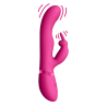 May - Dual Pulse-Wave  Vibrating C-spot  G-Spot Rabbit - Pink