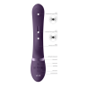 May - Dual Pulse-Wave  Vibrating C-spot  G-Spot Rabbit - Purple