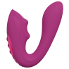 Yuki - Dual Motor G-Spot Vibrator with Massaging Beads - Pink