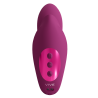 Yuki - Dual Motor G-Spot Vibrator with Massaging Beads - Pink