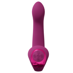 Riko - Triple Motor Thumper with Advanced Finger Motion  Pulse Wave Stimulator - Pink