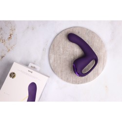 Riko - Triple Motor Thumper with Advanced Finger Motion  Pulse Wave Stimulator - Purple