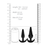 No.80 - 4-Piece Butt Plug Set