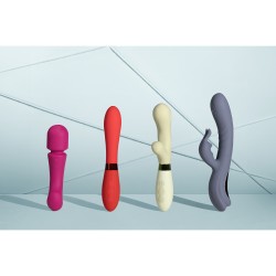 Silicone Rabbit Vibrator - Misty Green